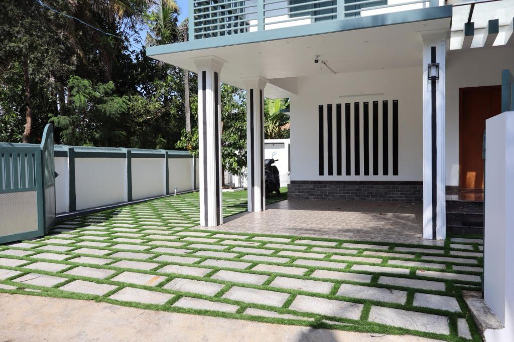 Spacious living room luxury villa near Cochin airport